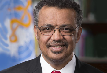 Portrait of Dr. Tedros Adhanom Ghebreyesus